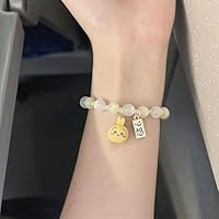 キャラクター　ちいかわ　うさぎ　天然石　パワーストーン　ブレスレット キャラクター ちいかわ うさぎ 天然石 パワーストーン